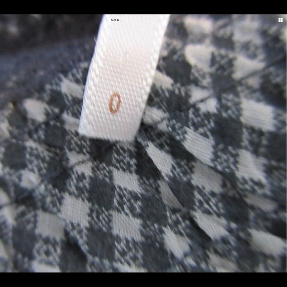 FREE PEOPLE GRAY/WHITE SOFT FABRIC  DRESS - Picture 4 of 7